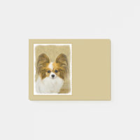 Papillon (Hound Tri) Peinture - Art Chien original