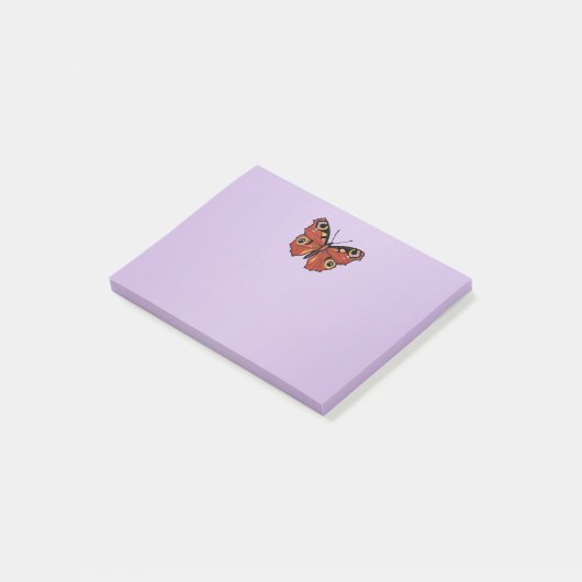 Post-it® Papillon Monarque Plutôt Vivid Violet (Incliné)