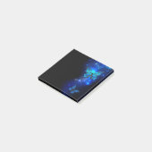 Post-it® Papillon Morpho sur fond sombre (Incliné)