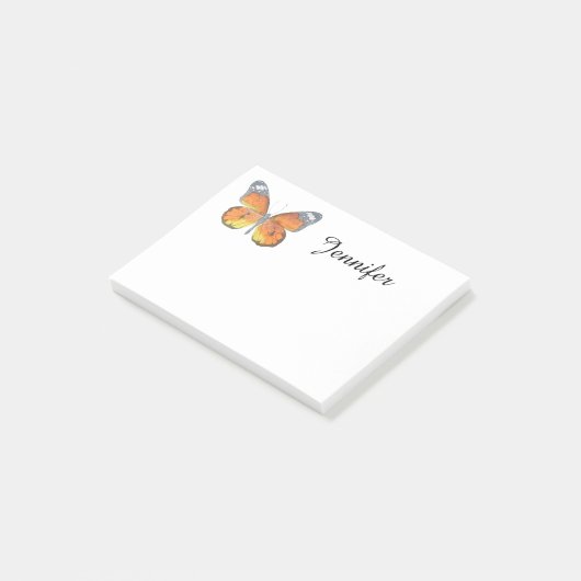 Post-it® Papillon orange (Incliné)