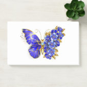 Post-it® Papillon Saphir Fleur (Bureau)