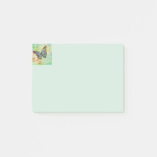 Post-it® Papillon sarcelle et violet