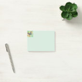 Post-it® Papillon sarcelle et violet (Bureau)