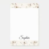 Post-it® Papillons à crème chic (Devant)