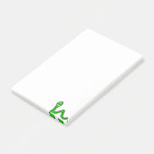 Post-it® Papillons adhésifs Vert Ver (Incliné)