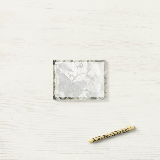 Post-it® Papillons Arabesques I (Sur un bureau)