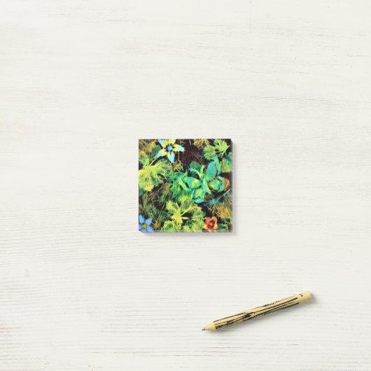Post-it® Papillons et fleurs Rodilius Post It Notes (Sur un bureau)