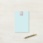 Post-it® Papillons Fantaisistes dans un Pot (Sur un bureau)