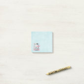Post-it® Papillons Fantaisistes dans un Pot (Sur un bureau)