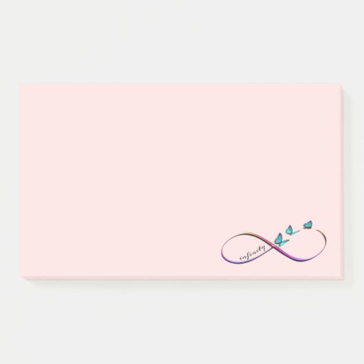 Post-it® papillons infinis (Devant)