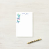 Post-it® Papillons-papillons post-it-notes (Sur un bureau)