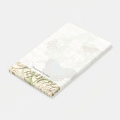 Post-it® Papillons sur la musique de feuille avec la (Incliné)