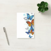 Post-it® Papillons volants Morpho et Monarch (Bureau)