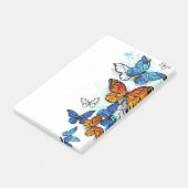 Post-it® Papillons volants Morpho et Monarch (Incliné)