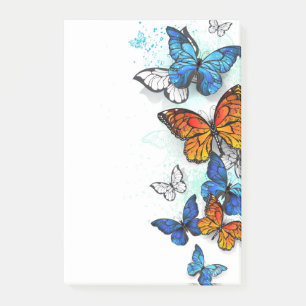Post-it® Papillons volants Morpho et Monarch