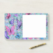 Post-it® Papillons volants Publier des notes (Sur un bureau)