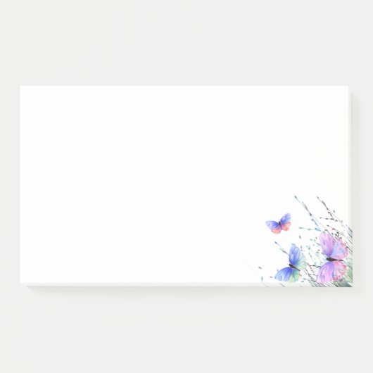 Post-it® Papillons volants Publier des notes (Devant)