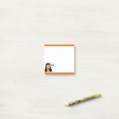 Post-it® Paquet d'action Pinup_Rétro (Sur un bureau)