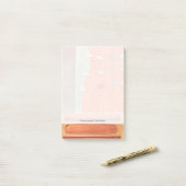 Post-it® Parade Abstraite des oeufs par Erica J Vess (Sur un bureau)