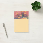 Post-it® Parade Polka Dot Peony "Juste Une Note" (Bureau)