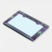 Post-it® Parapluie violet & coeurs .7 (Incliné)