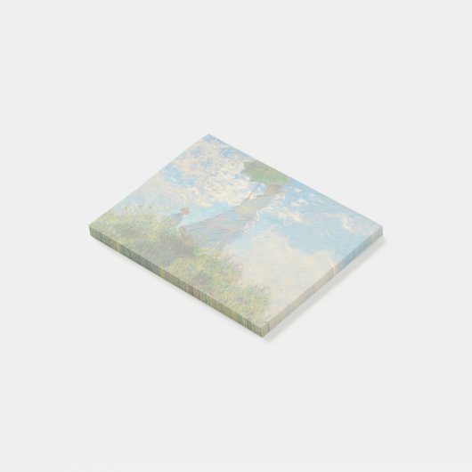 Post-it® Parasol Monet Femme Impressionnisme (Incliné)