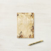 Post-it® Parchemin vintage (Sur un bureau)