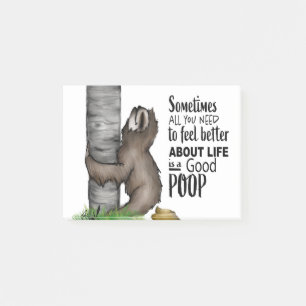 Post-it® paresse pooping