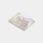 Post-it® Paresseux Couple (Incliné)
