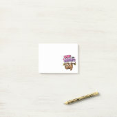 Post-it® Paresseux mignon mais vilain (Sur un bureau)