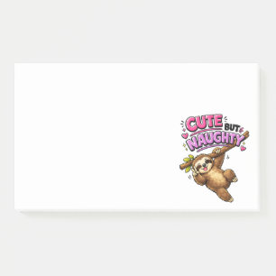 Post-it® Paresseux mignon mais vilain