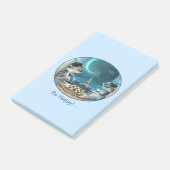 Post-it® Paris à Night Notes 4" x 6" - Happy (Incliné)