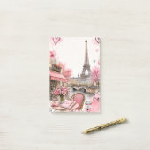 Post-it® Paris Rose (Sur un bureau)
