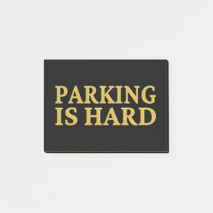 Post-it® Parking Difficile - Mauvais Parking