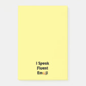 Post-it® Parlez Emoji fluide (Devant)