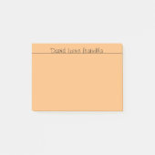 Post-it® Paroles d'amour orange (Devant)