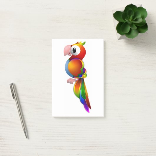 POST-IT® PARROT EN COURSE (Bureau)
