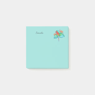 Post-it® Parrot Macaw Tropical Personnalisé 3x3 Post-it