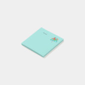 Post-it® Parrot Macaw Tropical Personnalisé 3x3 Post-it (Incliné)