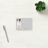Post-it® Parson Jack Russell Terrier avec mignon inclinaiso (Bureau)