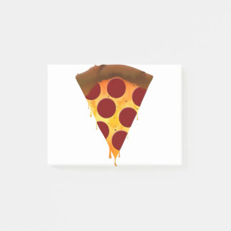 Post-it® part de pizza pepperoni fondue