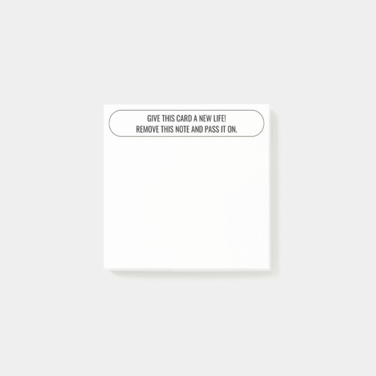 Post-it® Partager les notes de cette carte (Devant)