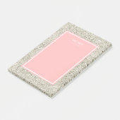 Post-it® Parties scintillant argentée (Incliné)