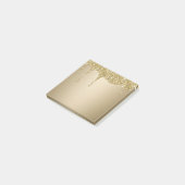 Post-it® Parties scintillant d'or fondu (Incliné)