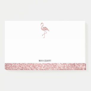 Post-it® Parties scintillant Gold Faux blanc et Rose Flaman