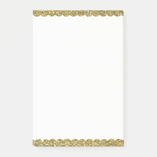 Post-it® Parties scintillant Gold Faux Sparkle