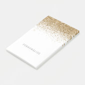 Post-it® Parties scintillant Gold Sparkle Faux (Incliné)