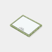 Post-it® Parties scintillant Green Faux (Incliné)