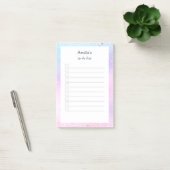 Post-it® Parties scintillant Holographique Pastel Étoiles L (Bureau)