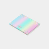 Post-it® Parties scintillant holographique Unicorn (Incliné)